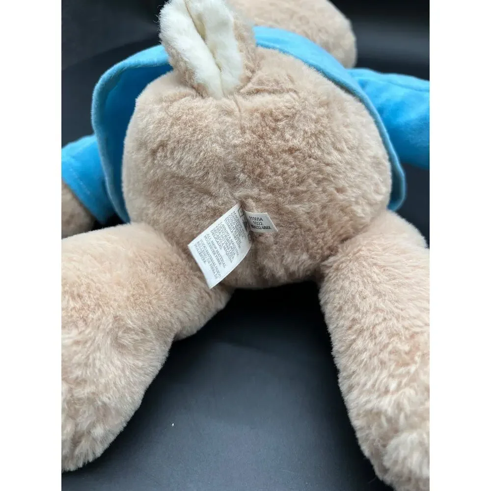 Peter Rabbit Plush Stuffed Bunny Rabbit Blue Jacket 21